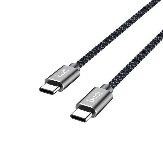 Budi 20CM Type-C to Type-C Charge/Sync Cable